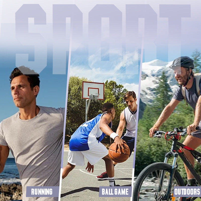 Sport-Set für Herren mit T-Shirt & Shorts – atmungsaktiv & schnelltrocknend