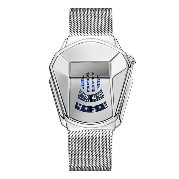Herrenhandgelenk Uhr Edelstahltechnologie Fashion Quartz Uhr
