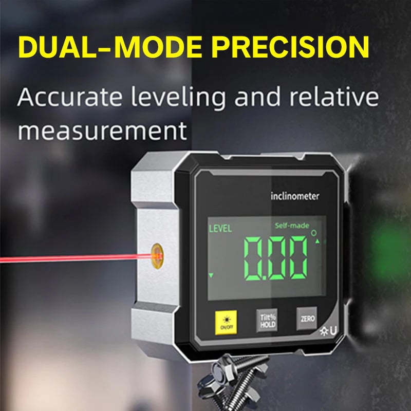 Mini LCD Digital Neigungsmesser Winkelmesser