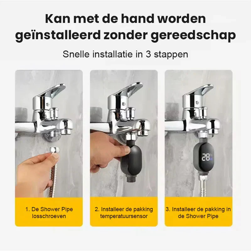Thermometer für die Dusche
