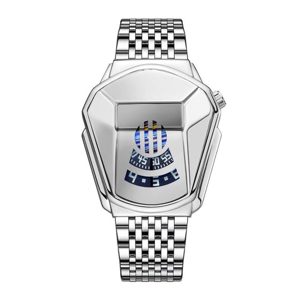 Herrenhandgelenk Uhr Edelstahltechnologie Fashion Quartz Uhr