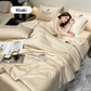 📢📢Letzter Tag – 50 % Rabatt!! ⏰4-teiliges Bettwäsche-Set – atmungsaktiv & kühlend, mit temperaturregulierender Funktion – für ganzjährig angenehmen Schlaf🛏️💤