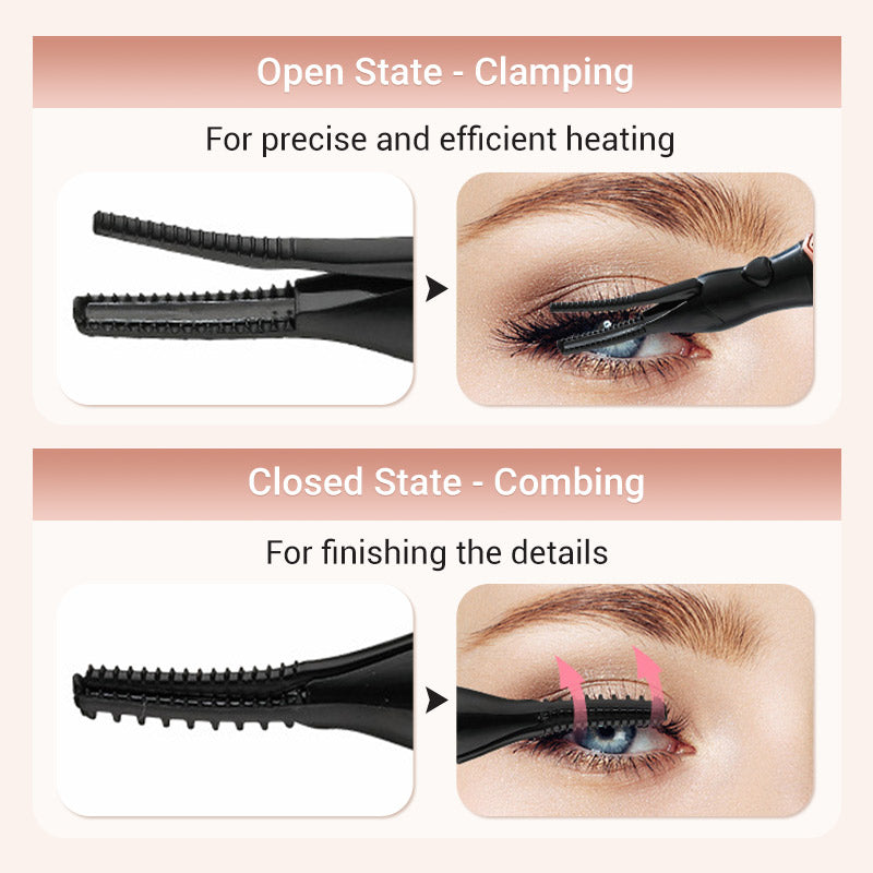 💄 50% RABATT! ✨ Elektrische Wimpernzange Für Sofortigen Glam – Sanfte Wärme, Langanhaltende Wimpernform & Perfekt Für Einen Fabelhaften Blick 👁️