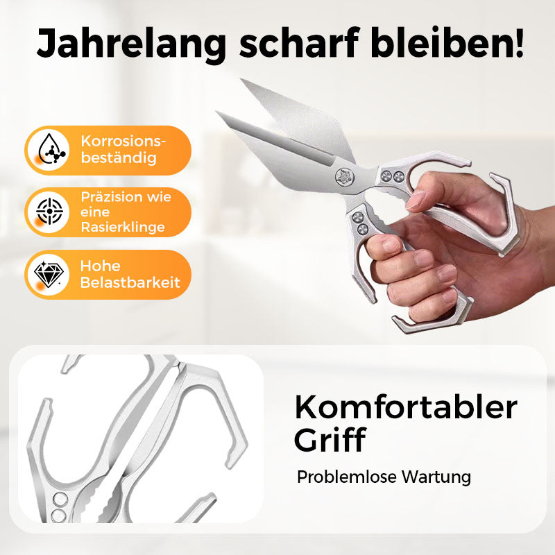 🔥Multifunktionale Hochleistungs-Küchenschere✂️