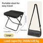🏕️🎣Faltbarer Rucksack-Hocker – tragbarer Klappstuhl & Tasche in einem, ideal für Camping, Angeln & Wandern