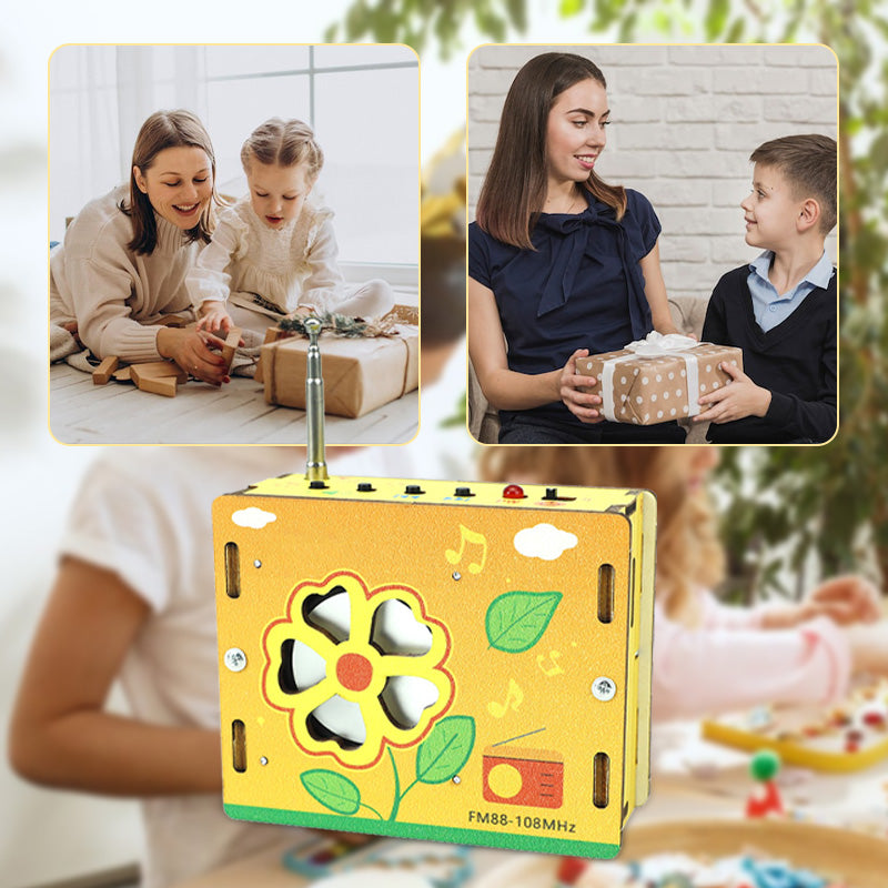 Pädagogisches Kinderspielzeug DIY Mini Radio