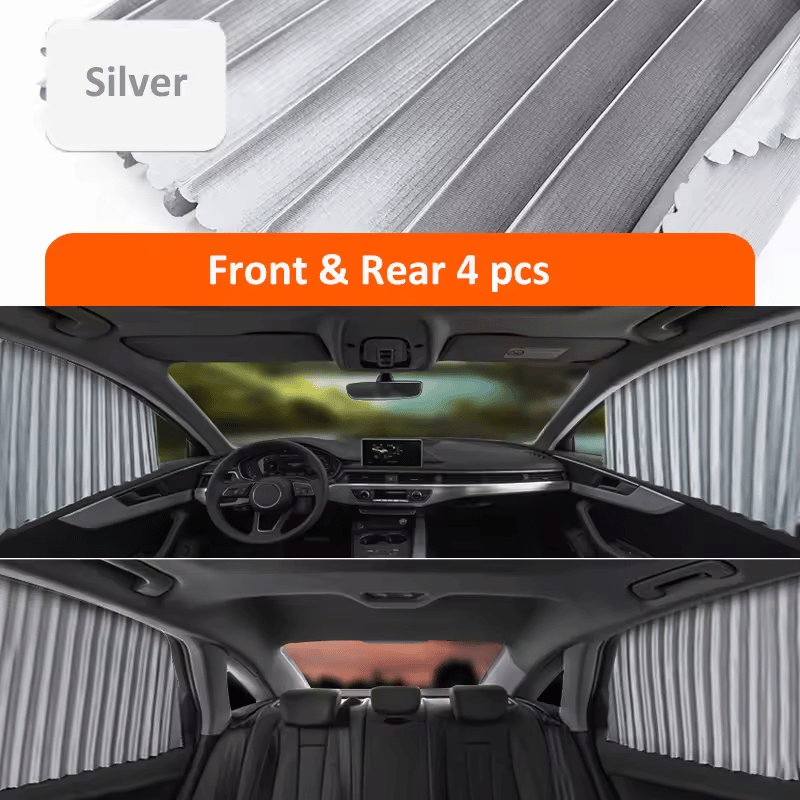 🔥 50% RABATT! 🚗 Magnetischer Auto Sonnenschutz – Ganzjähriger Fenster Sichtschutz mit UV-Schutz & Hitzeschutz