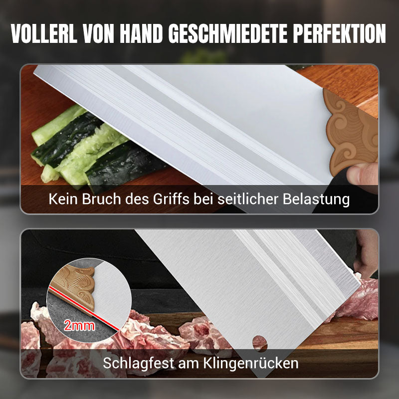 Geschmiedetes Küchenmesser aus rostfreiem Stahl – Scharf, langlebig & ergonomisch