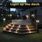 🛍️ 50 % Rabatt – Solar-Geländerleuchte für Treppen & Terrassen – wasserdicht, LED, automatisches Licht bei Dämmerung – ideal für Garten & Balkon 🌙