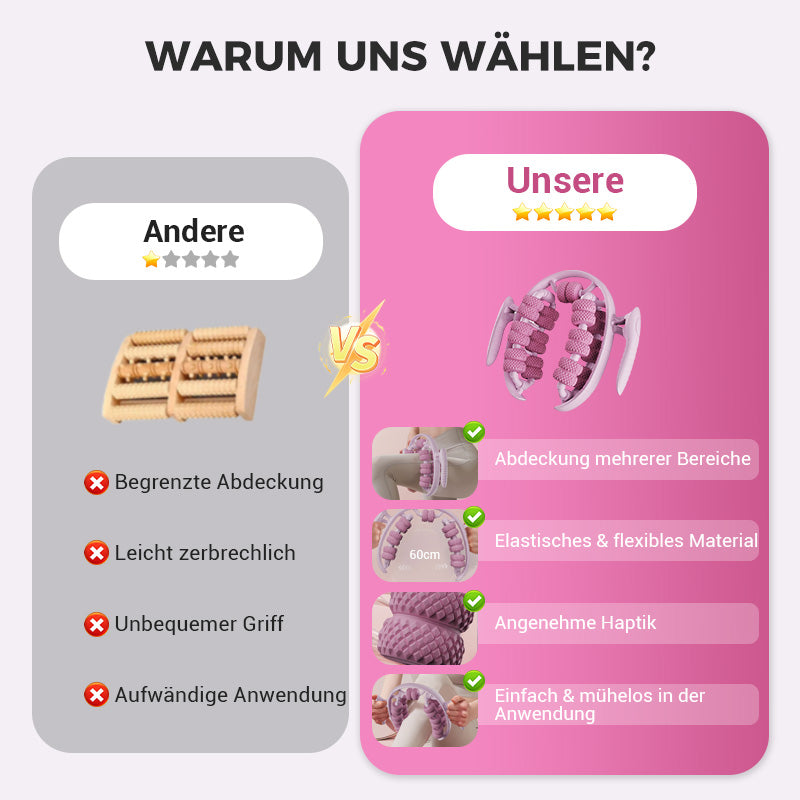 Bein-Massageroller – Tiefenwirksame Muskelentspannung für Waden & Oberschenkel