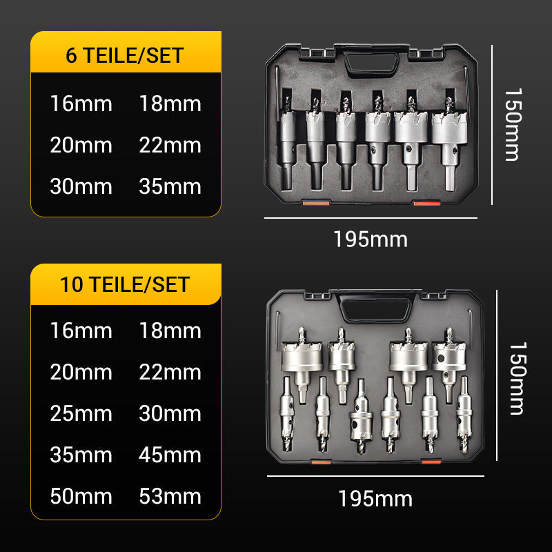 Zeitlich begrenztes Angebot | Jetzt bestellen und 50 % Rabatt sichern  Hartmetall-Lochfräser für Metall🔥