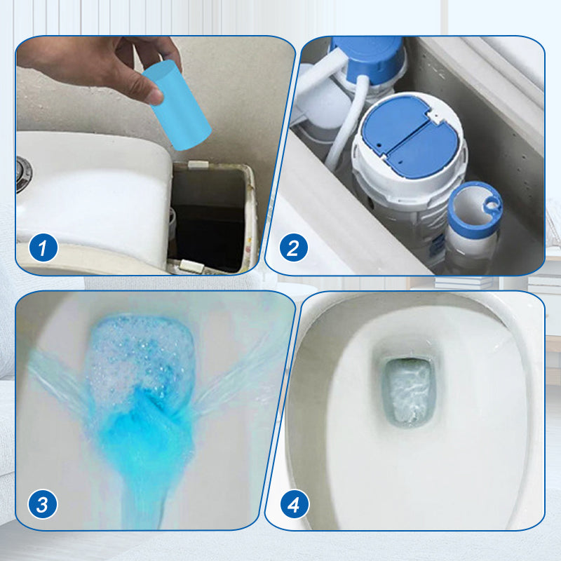 🔥Hot Sale 40%🔥Effektiver konzentrierter entkalkender Toilettenreinigungsstick