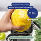 Saftpresse mit Saft-Trennsystem – automatisch, vielseitig & ohne Vorschneiden – ideal für Obst & Gemüse – für Zuhause🍎🥕