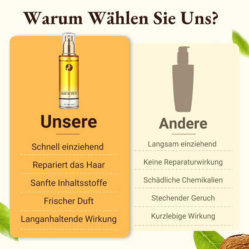 🎁Heißer Verkauf 50% OFF⏳Intensiv pflegendes Haaröl-Spray