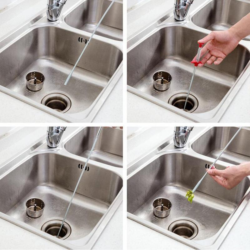 🧹 Toiletten- & Abflussgreifhaken – flexibel, rutschfest & effektiv gegen Verstopfungen, ideal für WC, Dusche & Küchenablauf 🚽🚰