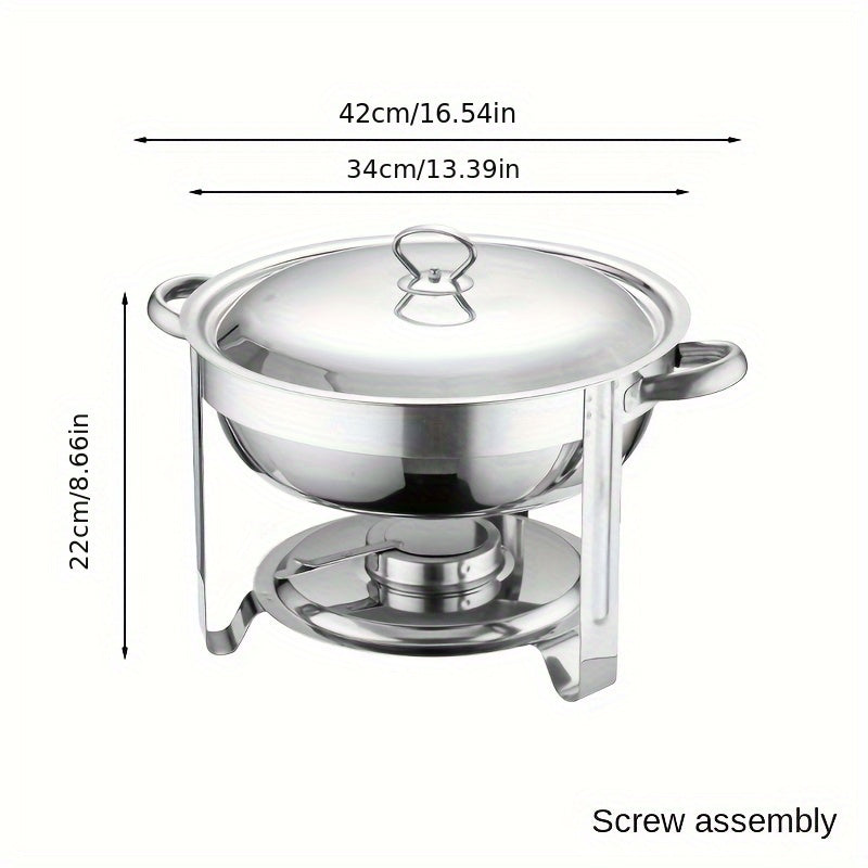 ⌛ Nur noch 3 Tage – 50 % auf alles! ⏰Edelstahl-Aufwärmpfannen-Buffet-Set