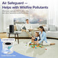 HEPA 13 Luftreiniger gegen Pollen & Rauch | 240m³/h | 24dB Nachtmodus | 50% Rabatt