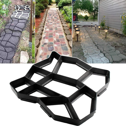 🧱 Pflasterform für Gartenwege – Wiederverwendbare Betonform für Gehwege, Terrassen & DIY-Gartengestaltung