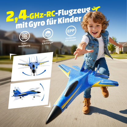 🎄Weihnachtsverkauf⏳ Letzter Tag: 50 % auf das gesamte Sortiment!⏰✈️ 2.4GHz RC Segelflugzeug mit Kreisel——Lieblingsspielzeug von Kindern