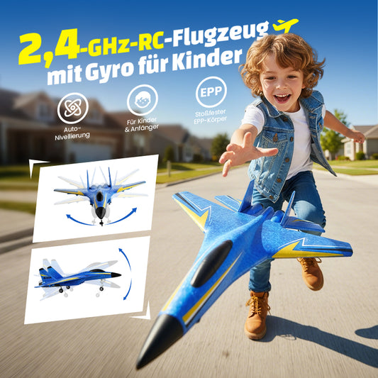 🎄Weihnachtsverkauf⏳ Letzter Tag: 50 % auf das gesamte Sortiment!⏰✈️ 2.4GHz RC Segelflugzeug mit Kreisel——Lieblingsspielzeug von Kindern