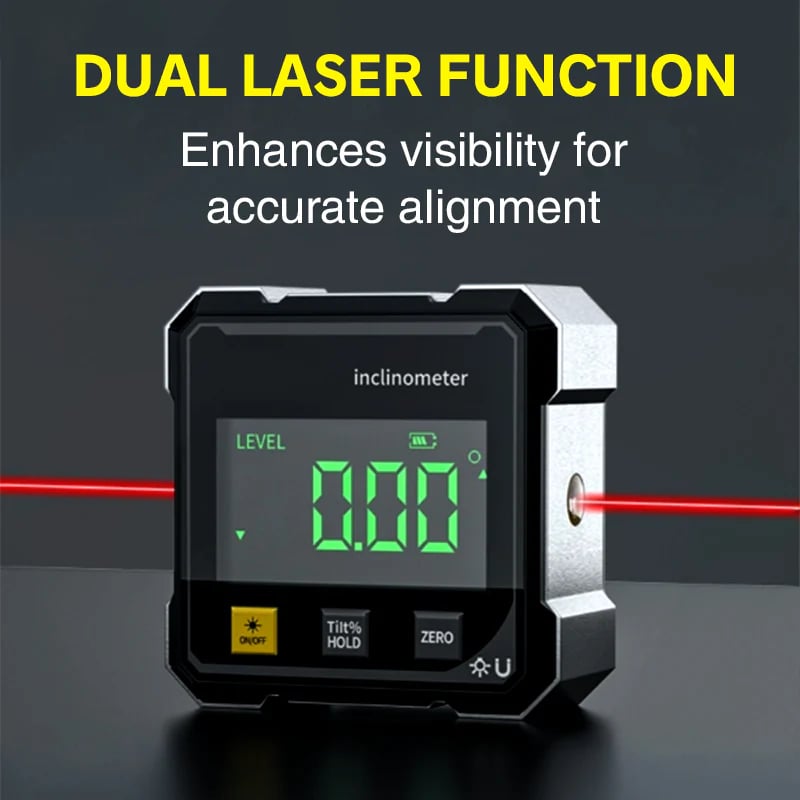 Mini LCD Digital Neigungsmesser Winkelmesser
