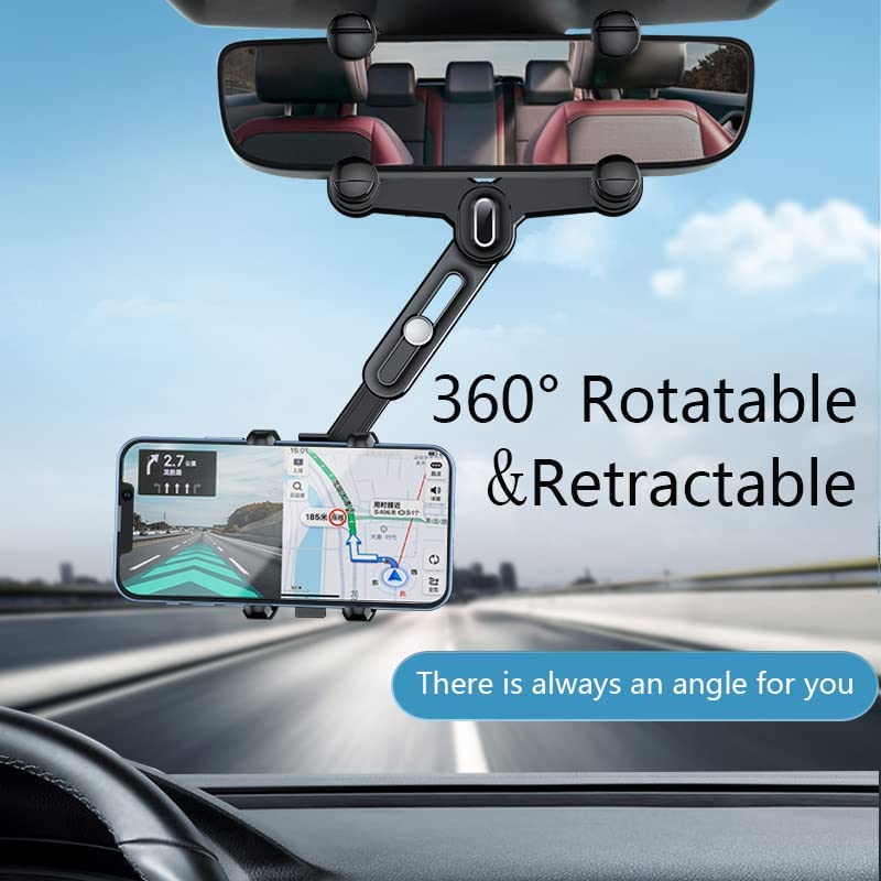 🛍️ 50 % Rabatt – Universelle Handyhalterung fürs Auto – passend für den Rückspiegel, ideal für Navigationsgeräte & Telefone 📱