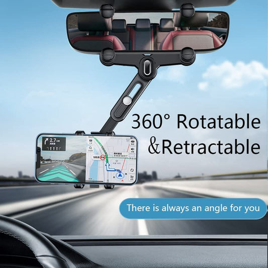 🛍️ 50 % Rabatt – Universelle Handyhalterung fürs Auto – passend für den Rückspiegel, ideal für Navigationsgeräte & Telefone 📱
