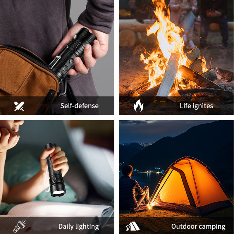 ⚡2025 neue heiße Verkauf🔥 4 in 1 Outdoor-LED-Taschenlampe