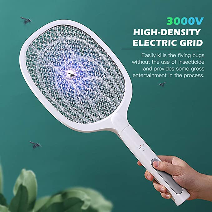 🦟 2-in-1 Mückenschläger & Nachtlicht – elektrisch, chemiefrei & leise, ideal für Zuhause, Schlafzimmer & Camping 🔋