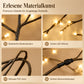🌿 50 % Rabatt – Bunte LED-Lichterkette im Ranken-Design – flexibles, batteriebetriebenes Set mit 8 Modi – für Garten, Balkon, Zimmer & Partys 💡
