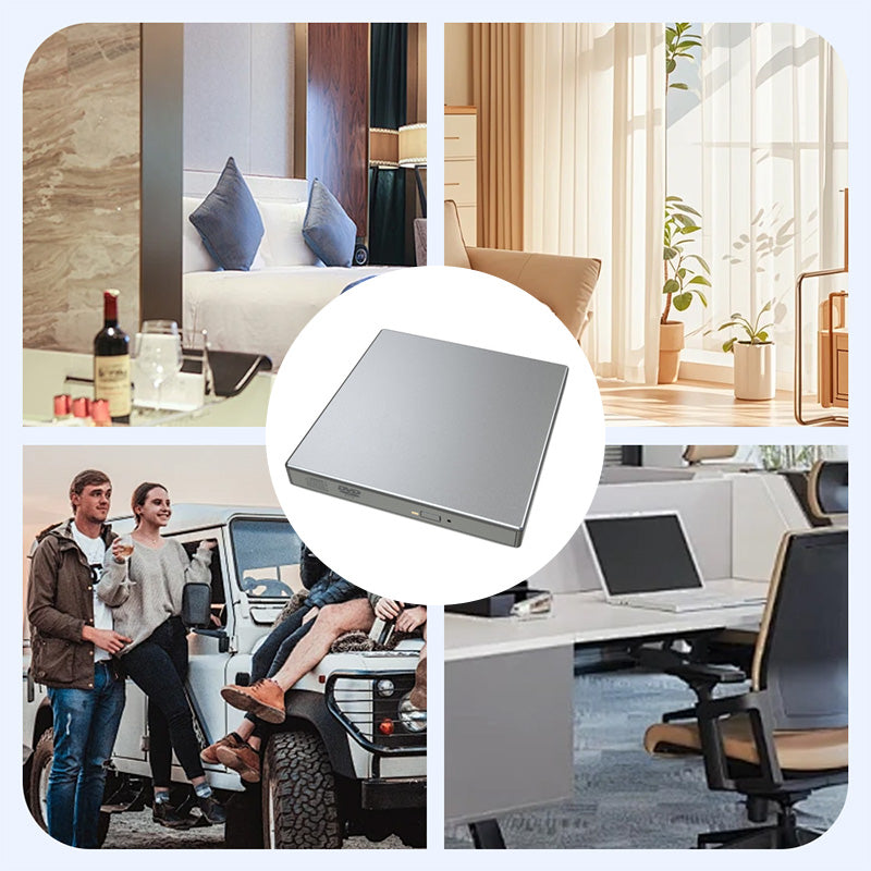 📢 50 % RABATT !! 💿 USB-Externes CD/DVD-Laufwerk – Plug & Play für alte Fotos, Musik & Dateien (ohne Laufwerk am Laptop?) ✨