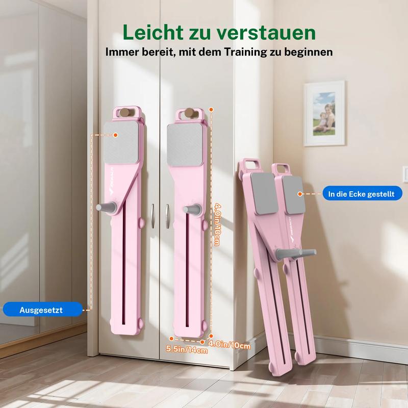 🏋️ 2-in-1 Bein- und Bauchtrainer für Zuhause – Core-Stabilität & gezieltes Muskeltraining