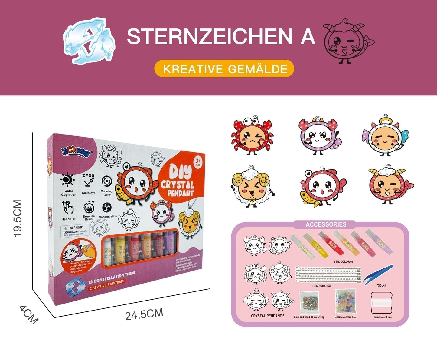 🎄50 % Frühweihnachtsrabatt🎅DIY Kristall Malerei Kunst und Handwerk Set