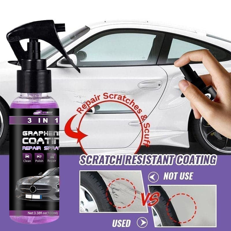 🔥Neujahrsverkauf🔥 3-IN-1 Hoher Schutz Schnelles Auto-Beschichtung Spray