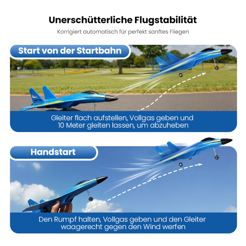 🎄Weihnachtsverkauf⏳ Letzter Tag: 50 % auf das gesamte Sortiment!⏰✈️ 2.4GHz RC Segelflugzeug mit Kreisel——Lieblingsspielzeug von Kindern