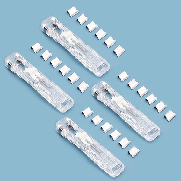 Papierklemmsystem aus Metall – Büro Heftgerät ohne Klammern