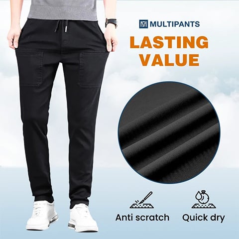 🔥SCHÖNER SALE: 51 % RABATT🥰 MultiPants – strapazierfähige Cargohose mit hoher Elastizität und mehreren Taschen