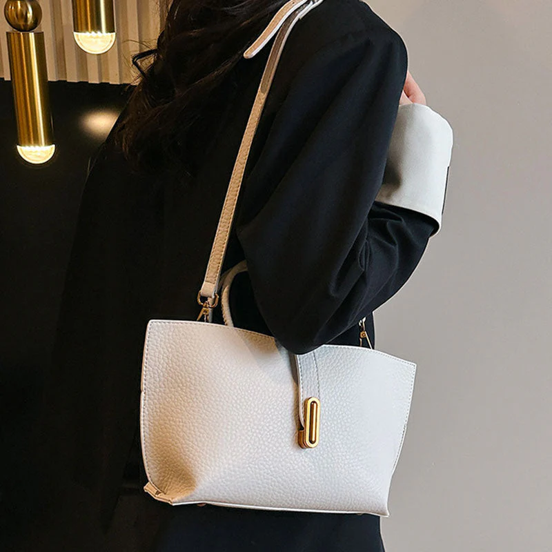 🍁Letzter Tag: 50% Rabatt✨Elegante, einfarbige Damenhandtasche im französischen Stil