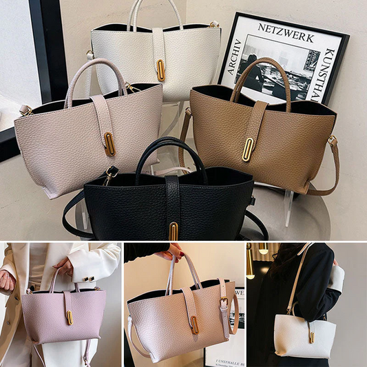 🍁Letzter Tag: 50% Rabatt✨Elegante, einfarbige Damenhandtasche im französischen Stil