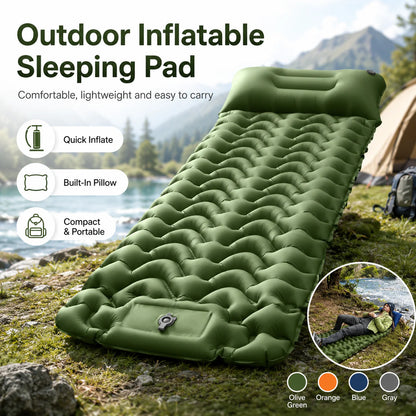 📢Mid-Season Sale: −50% nur für kurze Zeit⏰🏕️ Leichte Camping-Isomatte – aufblasbar, kompakt & vielseitig für Zelt, Auto, Reisen & Mittagsschlaf 🛏️