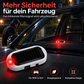 🚗 Solar-Dummy-Alarm mit LED-Blinklicht – Lichtsensor, simuliert Alarmanlage, für Auto & Innenraum