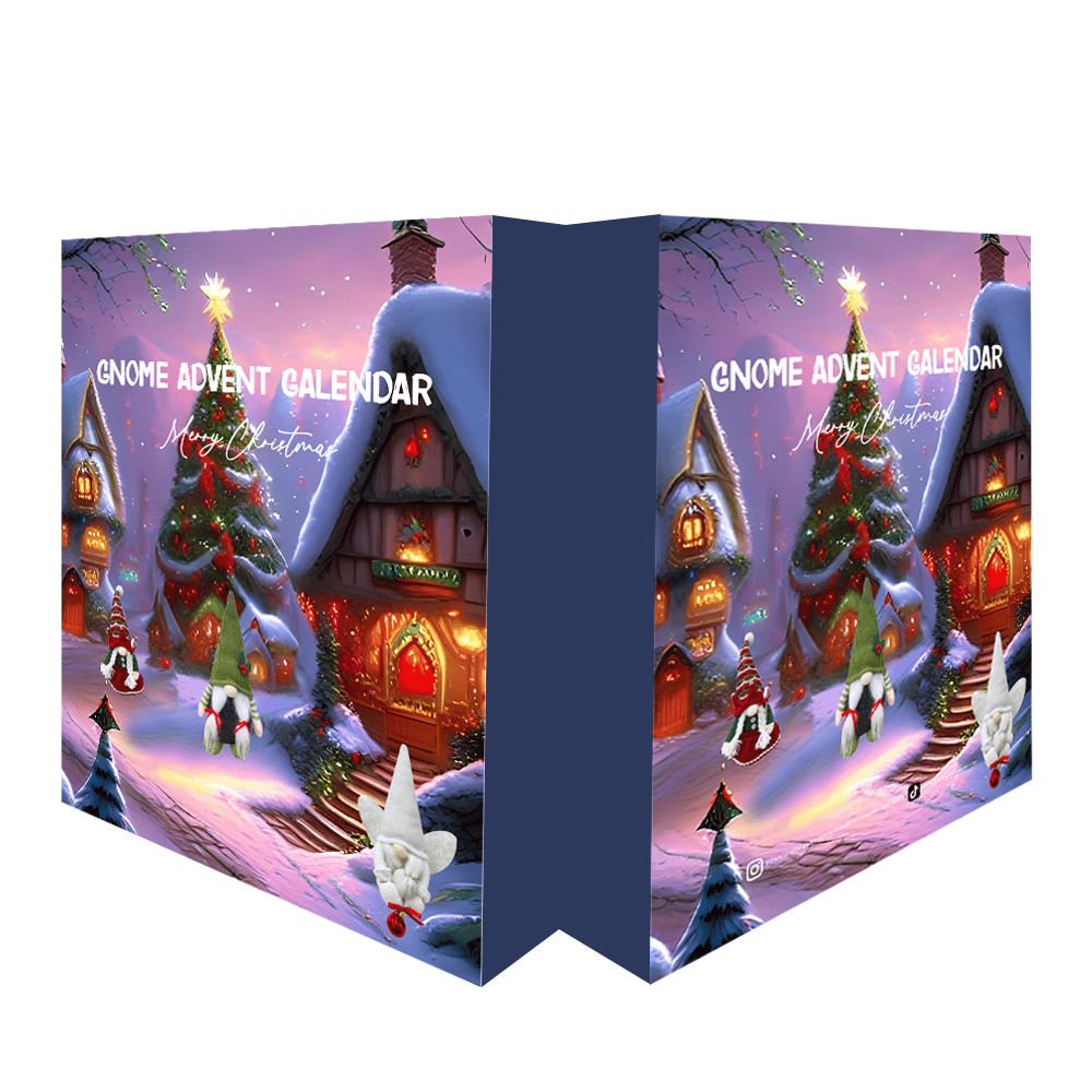 🎅 Weihnachts-Wichtel Countdown-Kalender 2025 – Deko & Geschenkidee für die Adventszeit