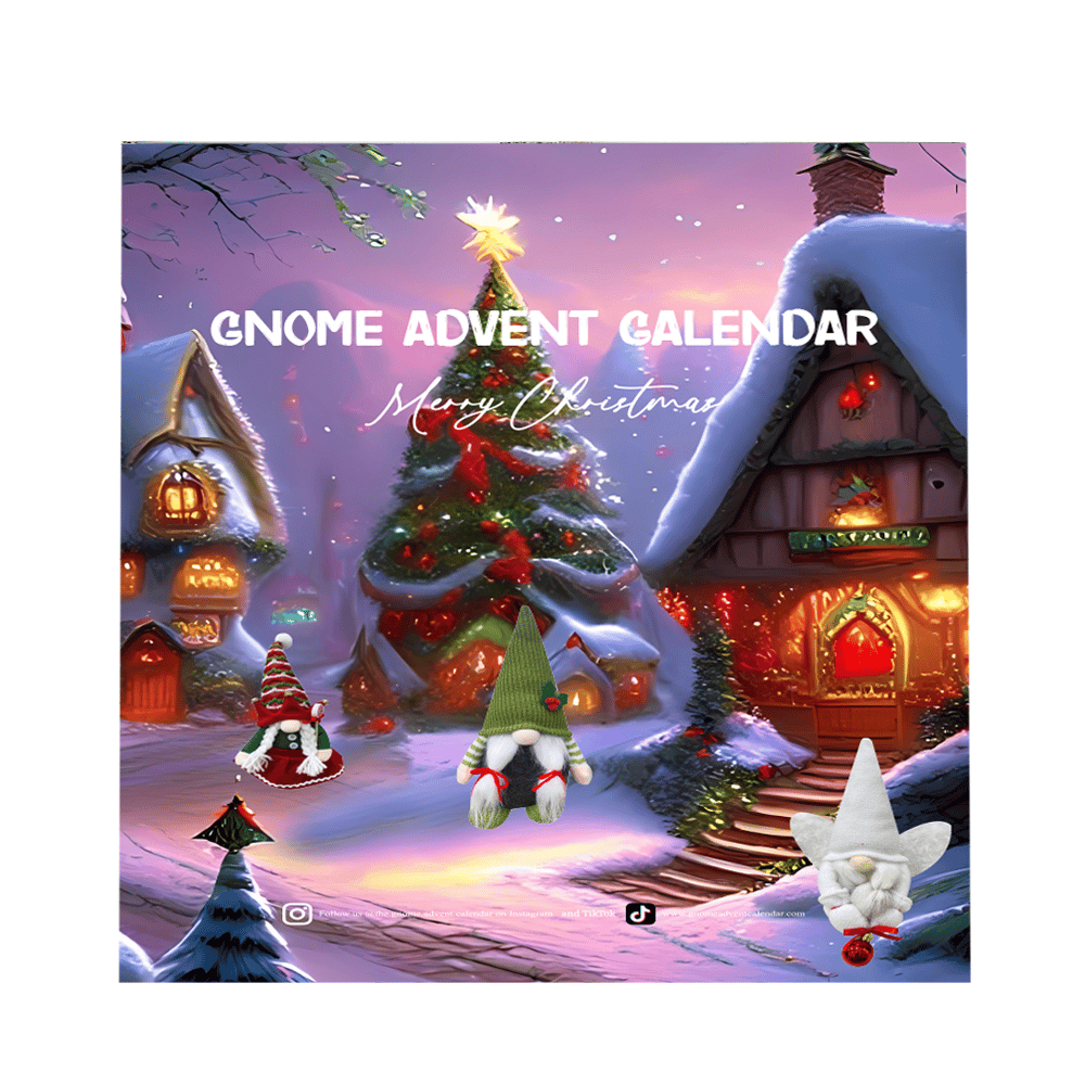 🎅 Weihnachts-Wichtel Countdown-Kalender 2025 – Deko & Geschenkidee für die Adventszeit