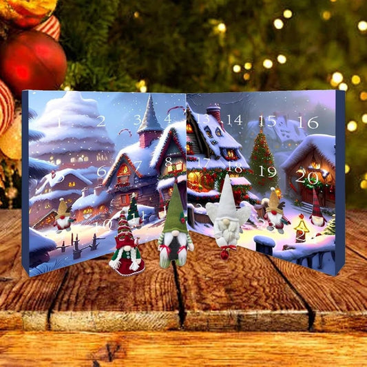 🎅 Weihnachts-Wichtel Countdown-Kalender 2025 – Deko & Geschenkidee für die Adventszeit