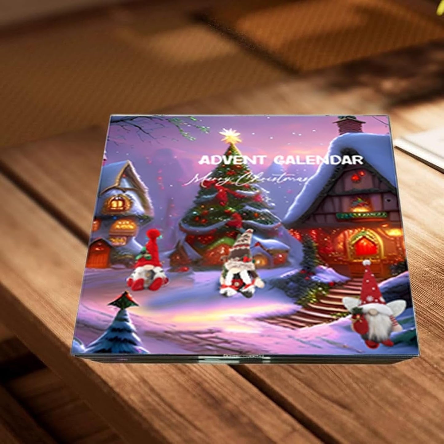 🎅 Weihnachts-Wichtel Countdown-Kalender 2025 – Deko & Geschenkidee für die Adventszeit