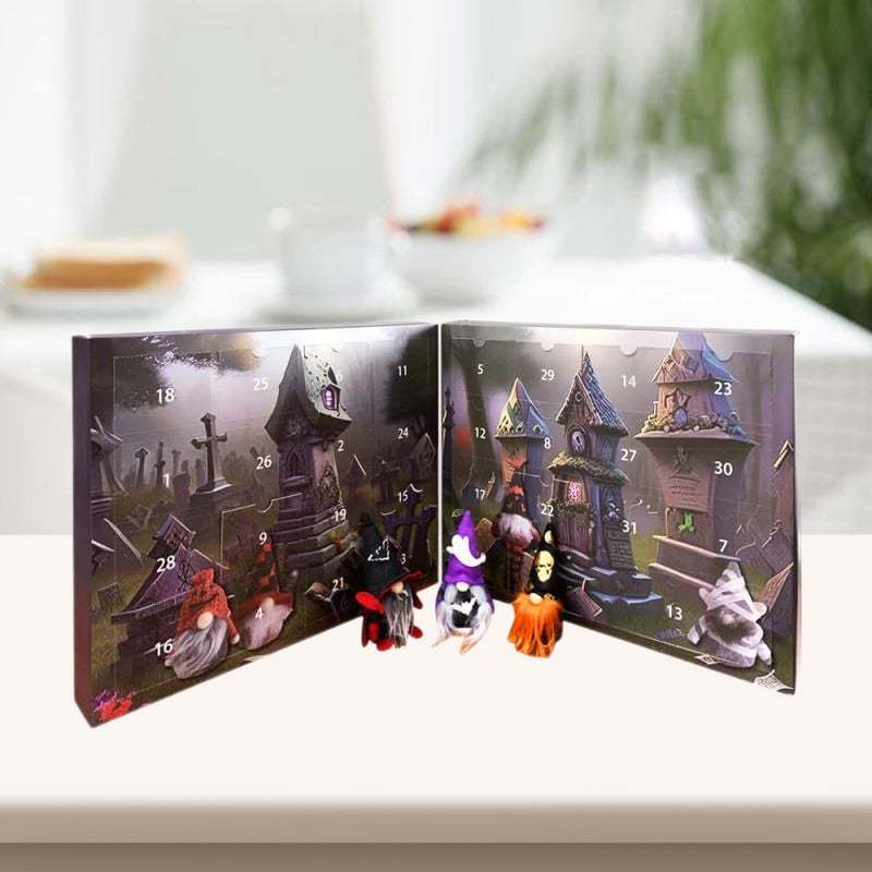 🎅 Weihnachts-Wichtel Countdown-Kalender 2025 – Deko & Geschenkidee für die Adventszeit