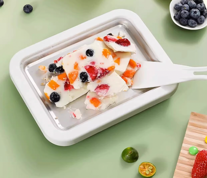 🍦 DIY Eisrollen-Maker aus Edelstahl ❄️ Hausgemachtes Eis für Kinder & Familie – Perfekt für heiße Sommertage