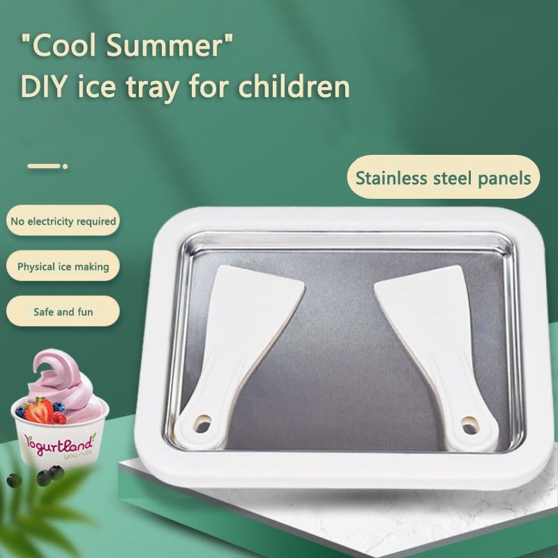 🍦 DIY Eisrollen-Maker aus Edelstahl ❄️ Hausgemachtes Eis für Kinder & Familie – Perfekt für heiße Sommertage
