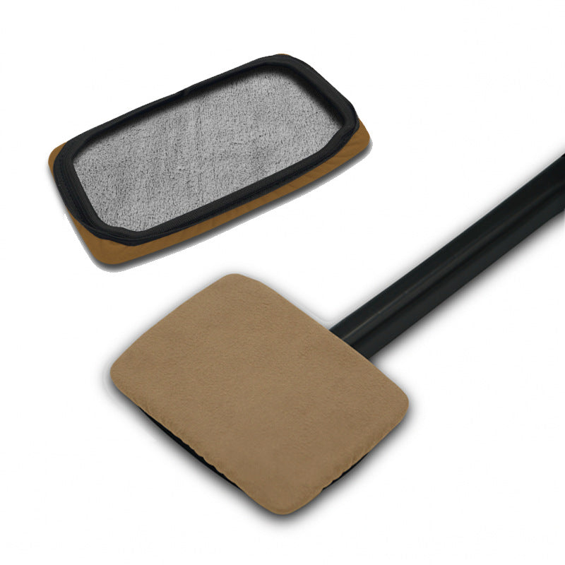 🚗 50% RABATT! 🪟 Komplettset Autoscheibenreinigung – Doppelseitiges Pad & anti-Beschlag ✨