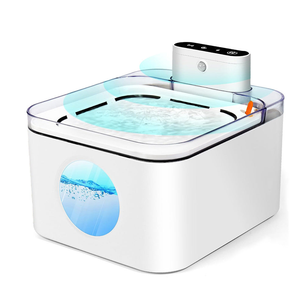 🐱 Edelstahl-Trinkbrunnen für Katzen & Hunde 💧 2,2L Fassungsvermögen, USB-Betrieb & Fließendes Wasser